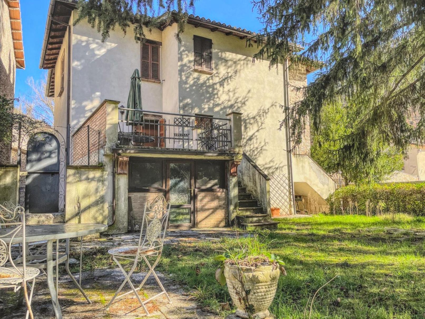 Garden House Vila Cerreto di Spoleto Exterior foto